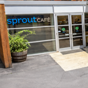 Sprout Cafe at Museum of Life Science. Food by SHHG.