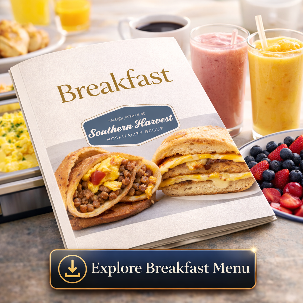 The 19th Hole at Tanglewood Breakfast Menu