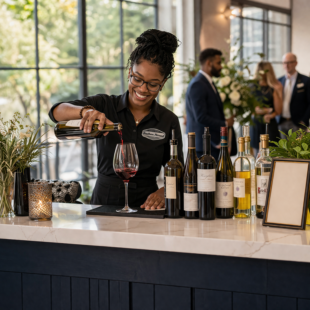 Consumption Bar Services by Southern Harvest Catering