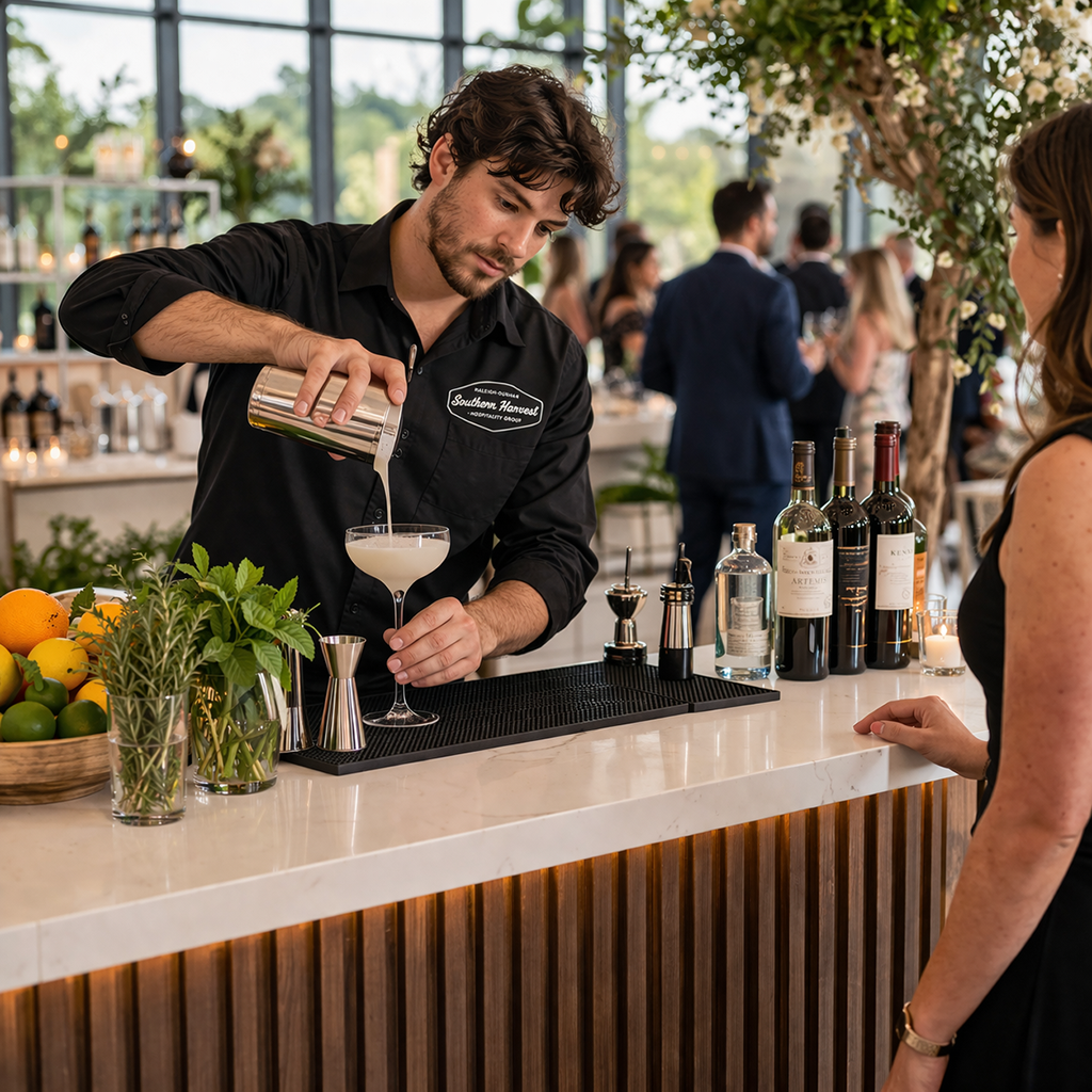 Open Bar Services by Southern Harvest Catering