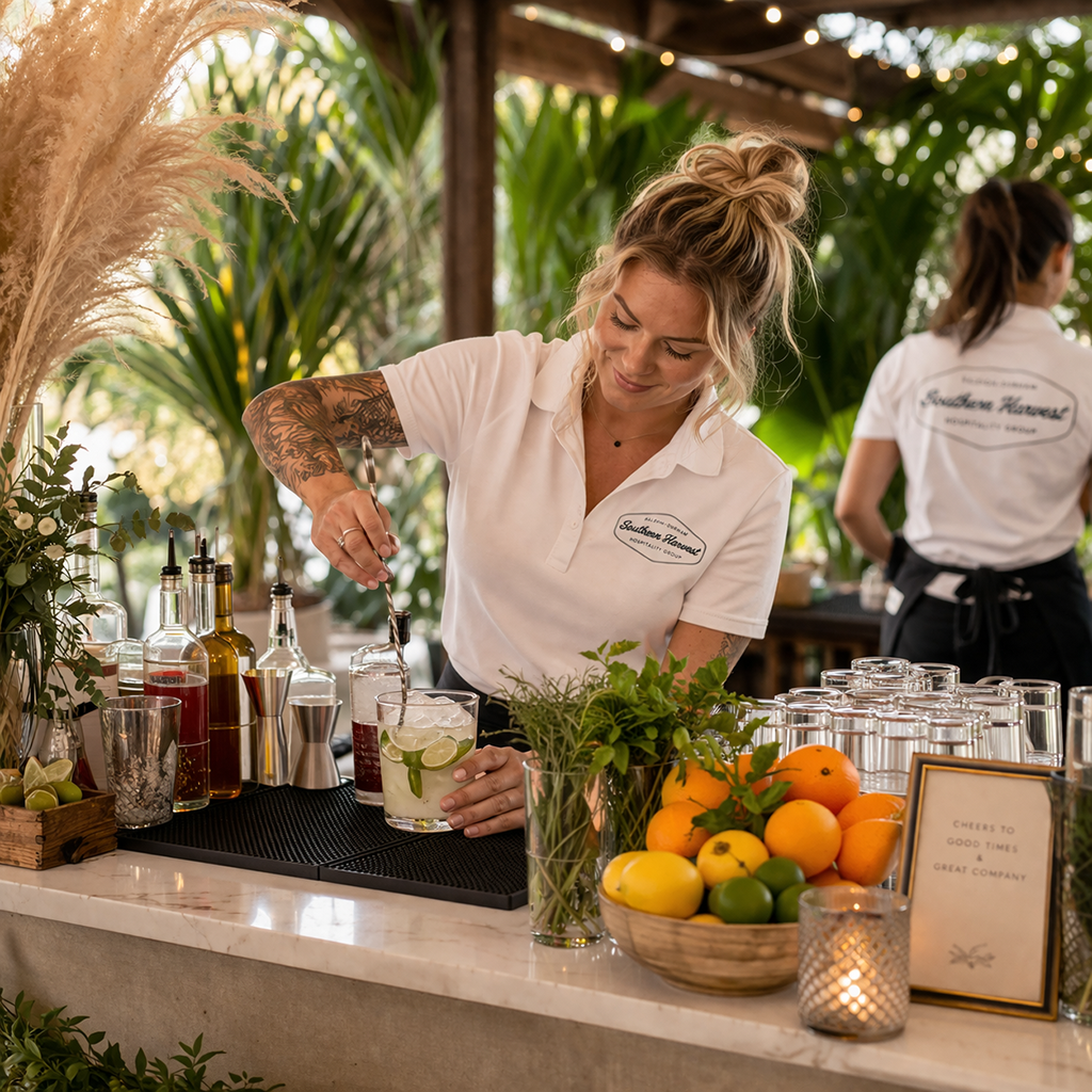 Pre-order Bar Services by Southern Harvest Catering
